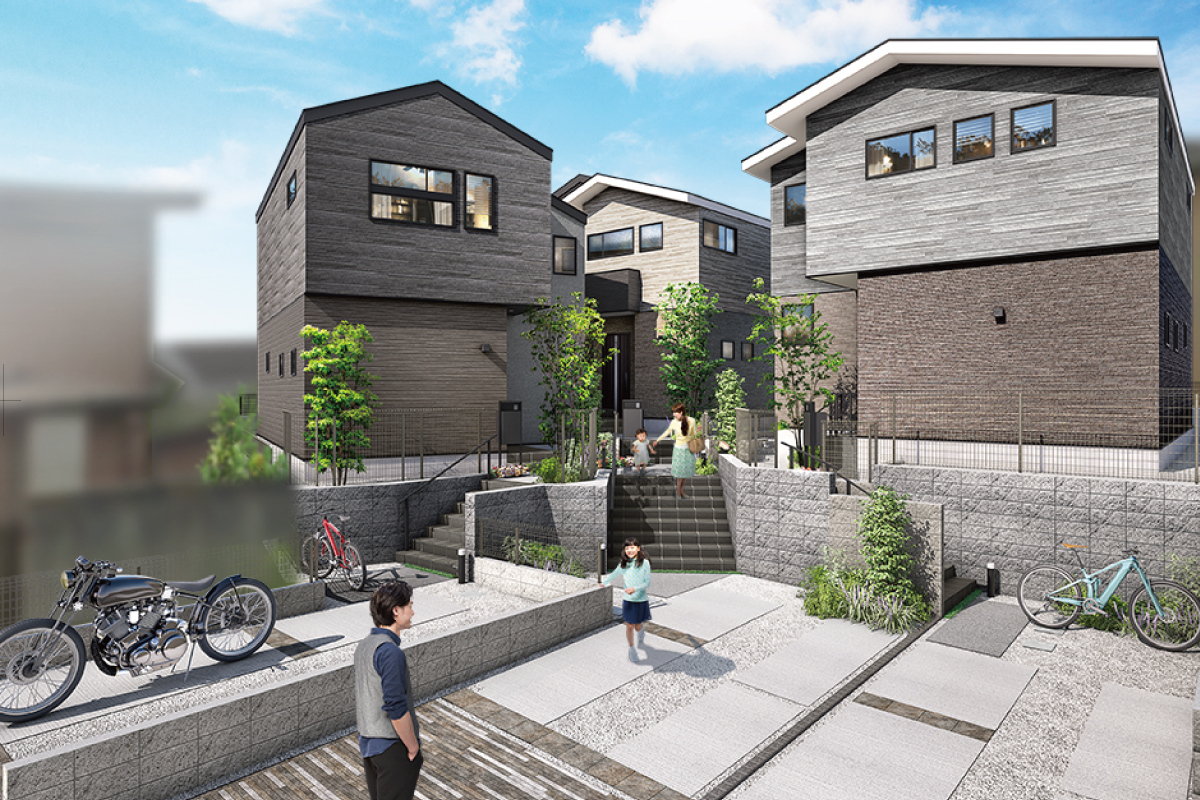 ※掲載の完成予想図は図面を基に描いたもので実際とは多少異なります。