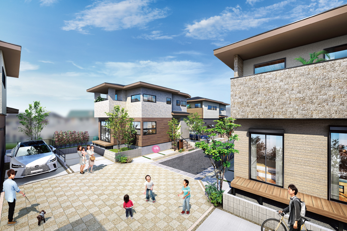 ※完成予想図は図面を基に描いたもので実際とは多少異なります。