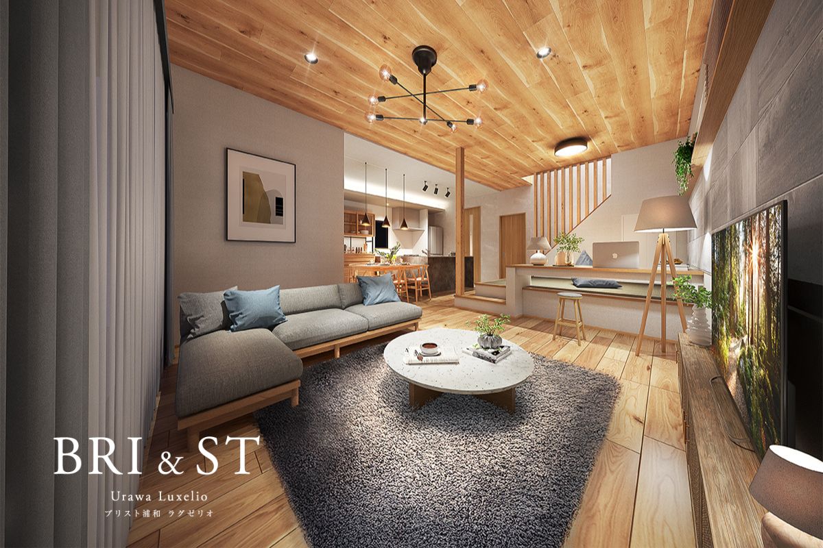 ※掲載の完成予想図は図面を基に描いたもので実際とは多少異なります。(4号棟)