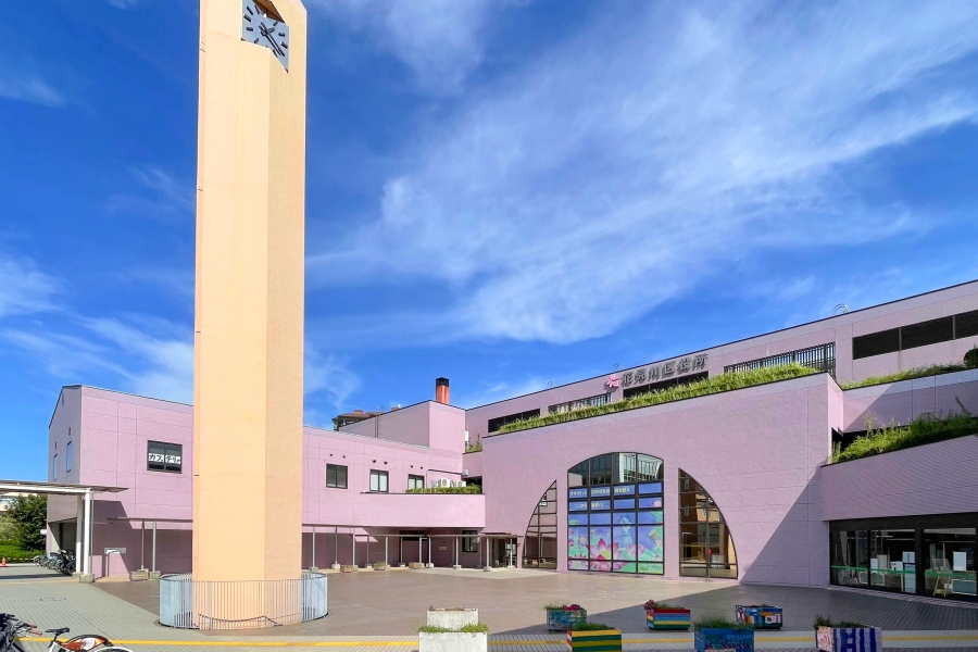 千葉市花見川区役所/みずほハスの花図書館