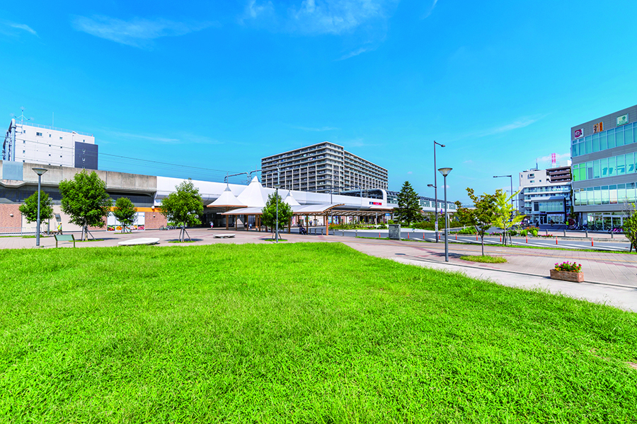 やしお駅前公園 やしお駅前公園